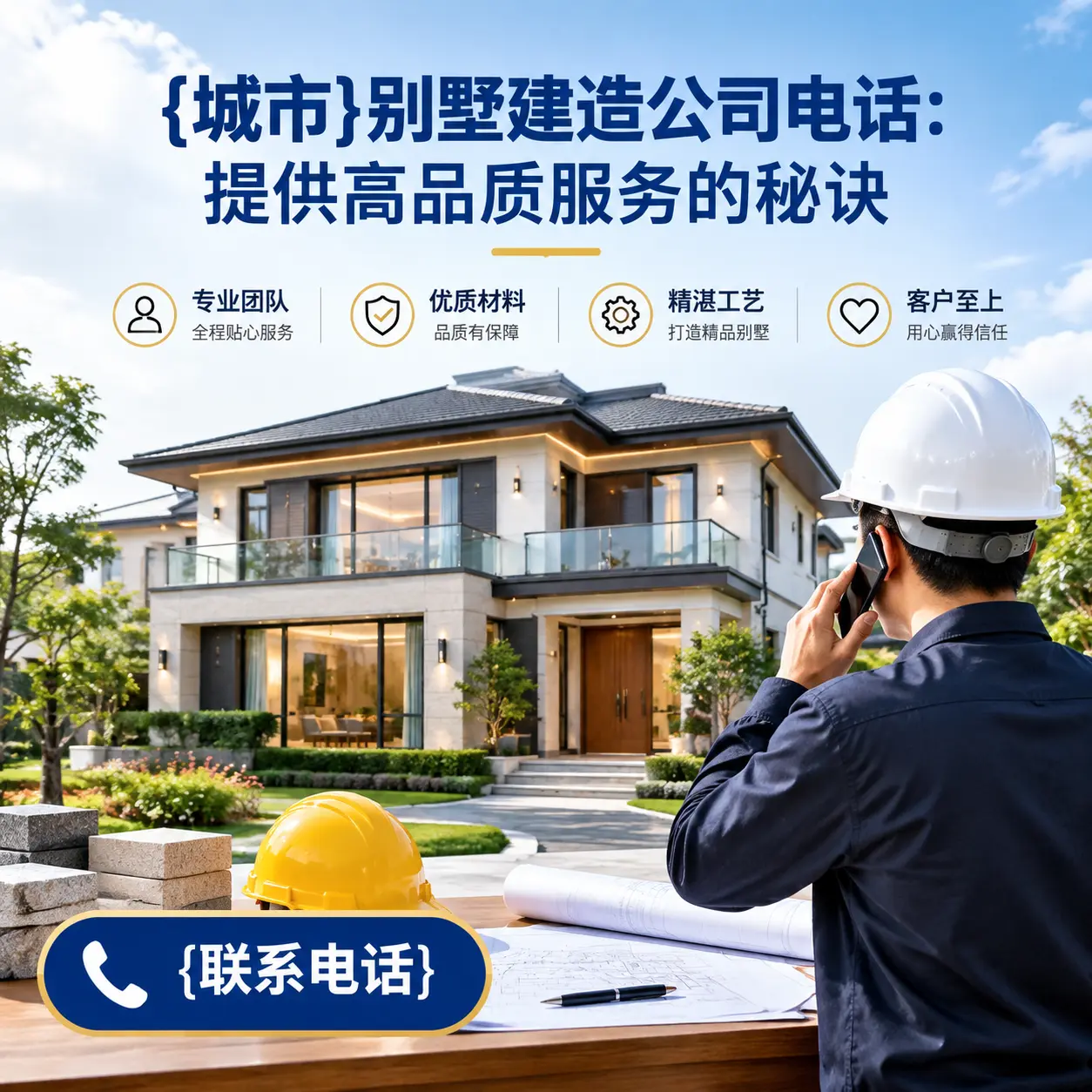 德江别墅建造公司电话：提供高品质服务的秘诀