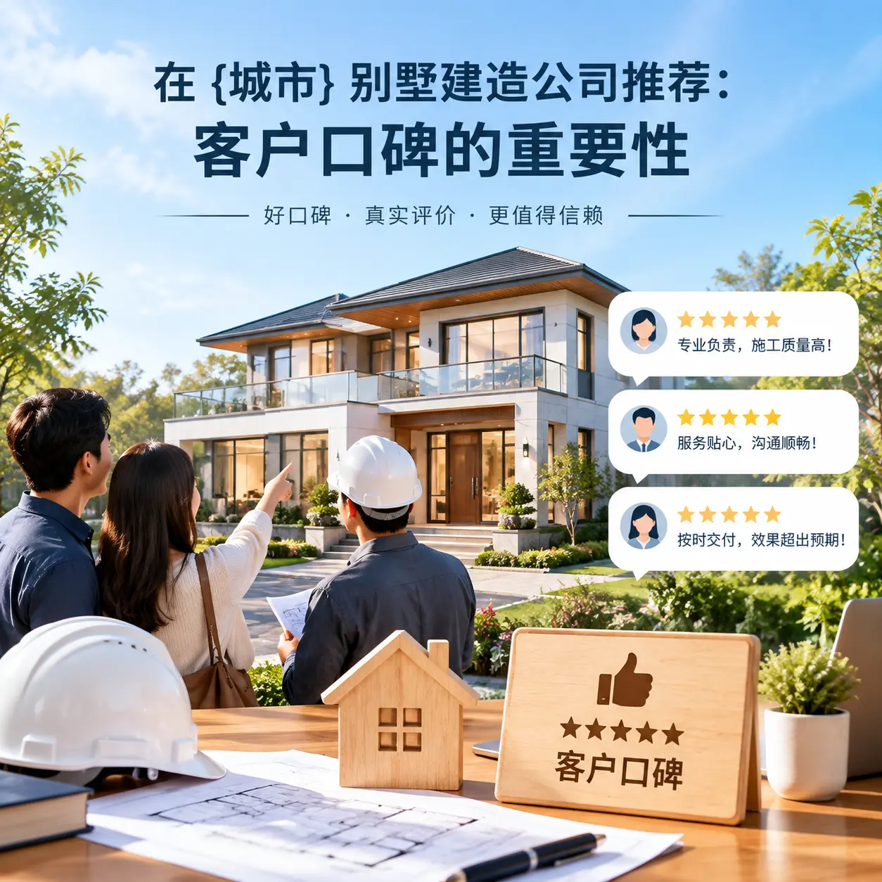 在 德江 别墅建造公司推荐：客户口碑的重要性