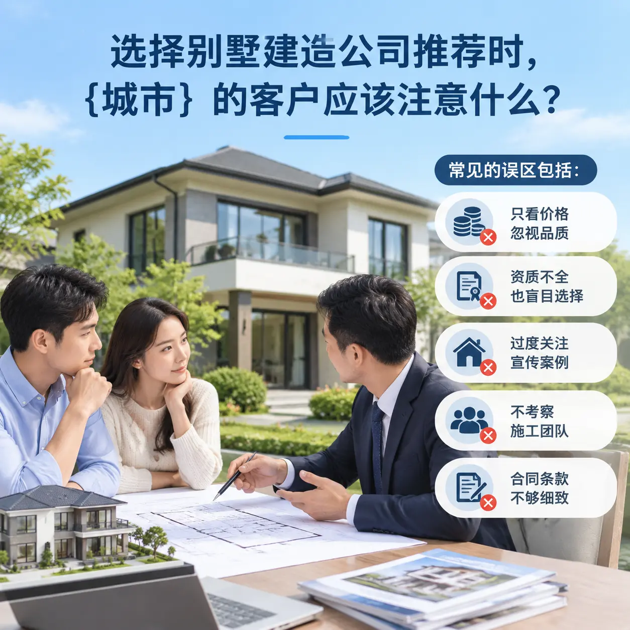 选择别墅建造公司推荐时,德江 的客户应该注意什么?