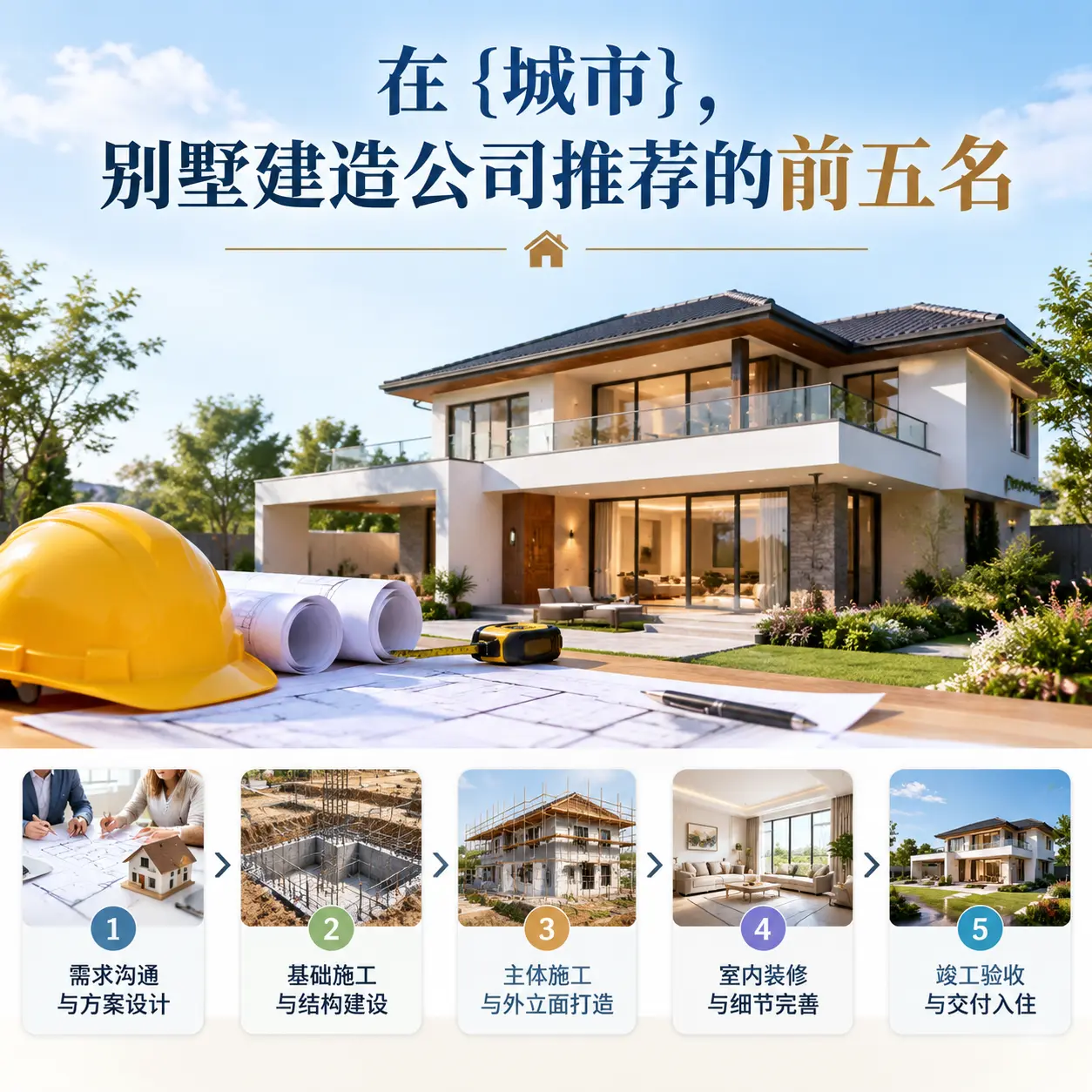 在 德江，别墅建造公司推荐的前五名